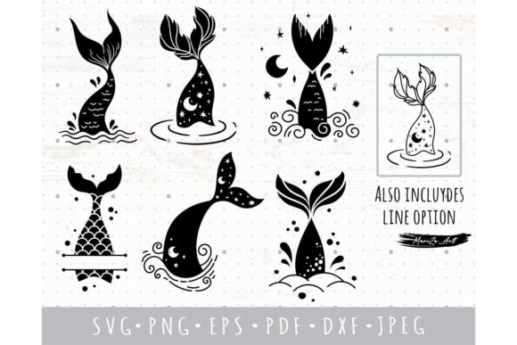 Download Little Mermaid Tails Magic SVG Bundle - Premium Resources